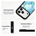 Custodia magnetica in silicone per iPhone 17 Pro Max con stampa colorata