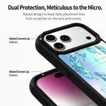 Custodia magnetica in silicone per iPhone 17 Pro Max con stampa colorata