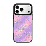 Custodia magnetica in silicone per iPhone 17 Pro Max con stampa colorata