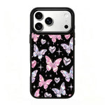 Custodia magnetica in silicone per iPhone 17 Pro Max con stampa colorata