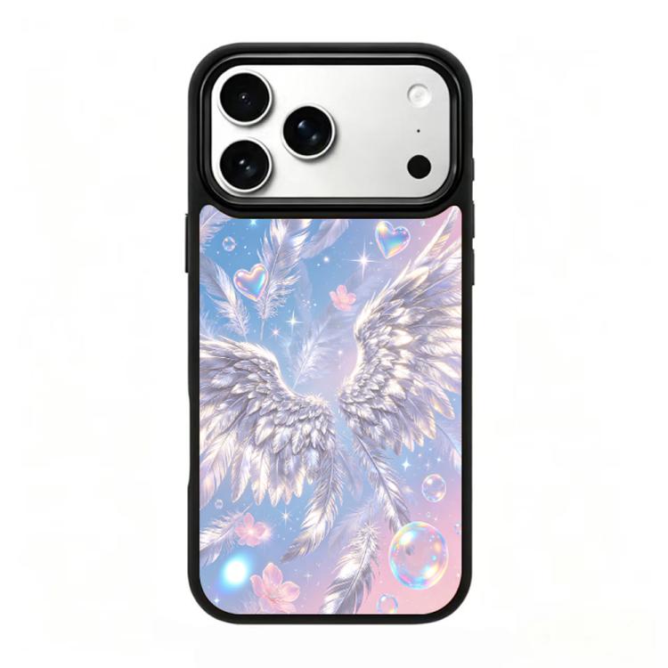 Custodia magnetica in silicone per iPhone 17 Pro Max con stampa colorata
