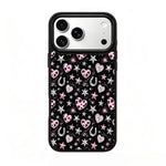Custodia magnetica in silicone per iPhone 17 Pro Max con stampa colorata