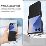 Custodia per telefono con cerniera e anello magnetico Skin Feel., For Galaxy Z Flip8 5G, For Galaxy Z Flip7 5G