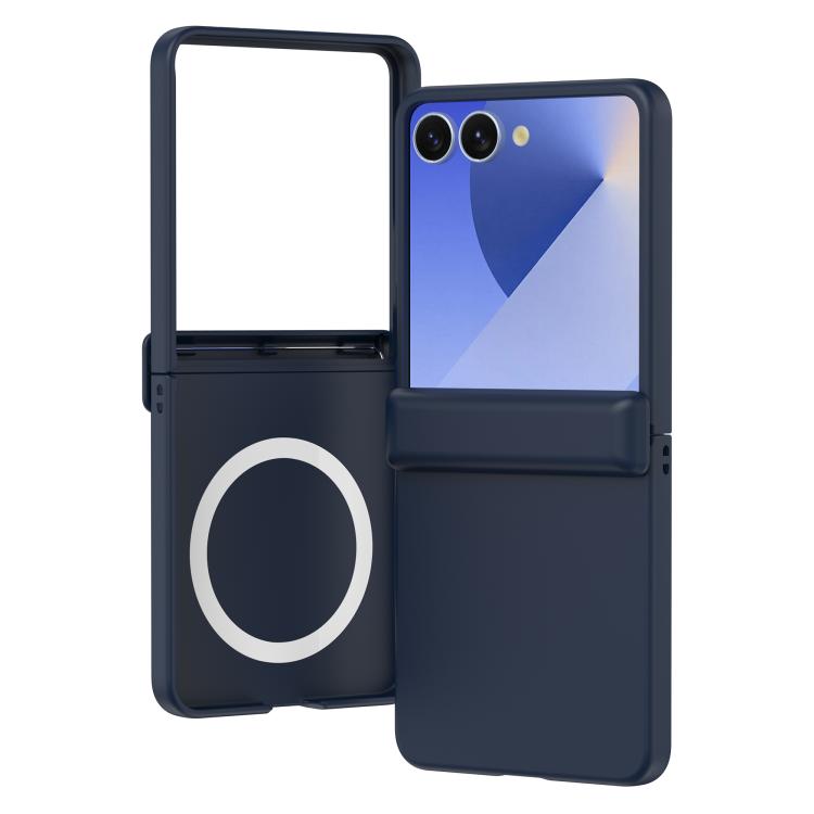 Custodia per telefono con cerniera e anello magnetico Skin Feel., For Galaxy Z Flip8 5G, For Galaxy Z Flip7 5G