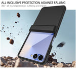 Custodia per telefono con cerniera in PC Skin Feel, For Galaxy Z Flip8 5G, For Galaxy Z Flip7 5G