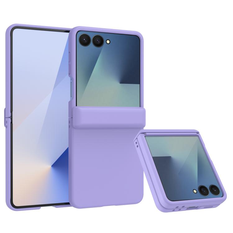 Custodia per telefono con cerniera in PC Skin Feel, For Galaxy Z Flip8 5G, For Galaxy Z Flip7 5G