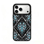 Custodia magnetica in silicone con stampa colorata per iPhone 17 Pro Max