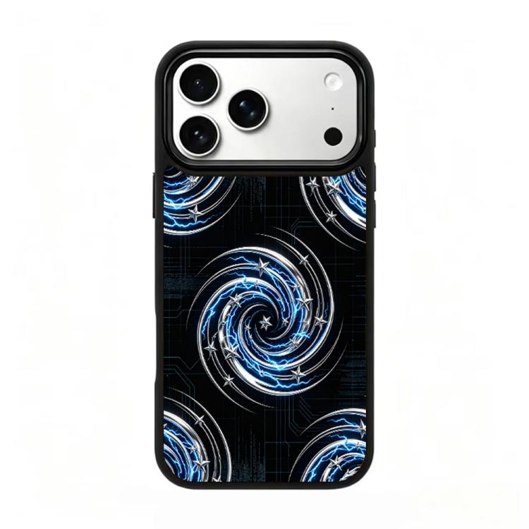 Custodia magnetica in silicone con stampa colorata per iPhone 17 Pro Max