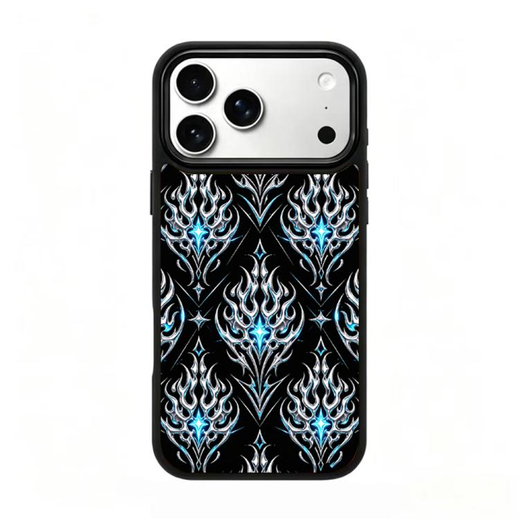 Custodia magnetica in silicone con stampa colorata per iPhone 17 Pro Max