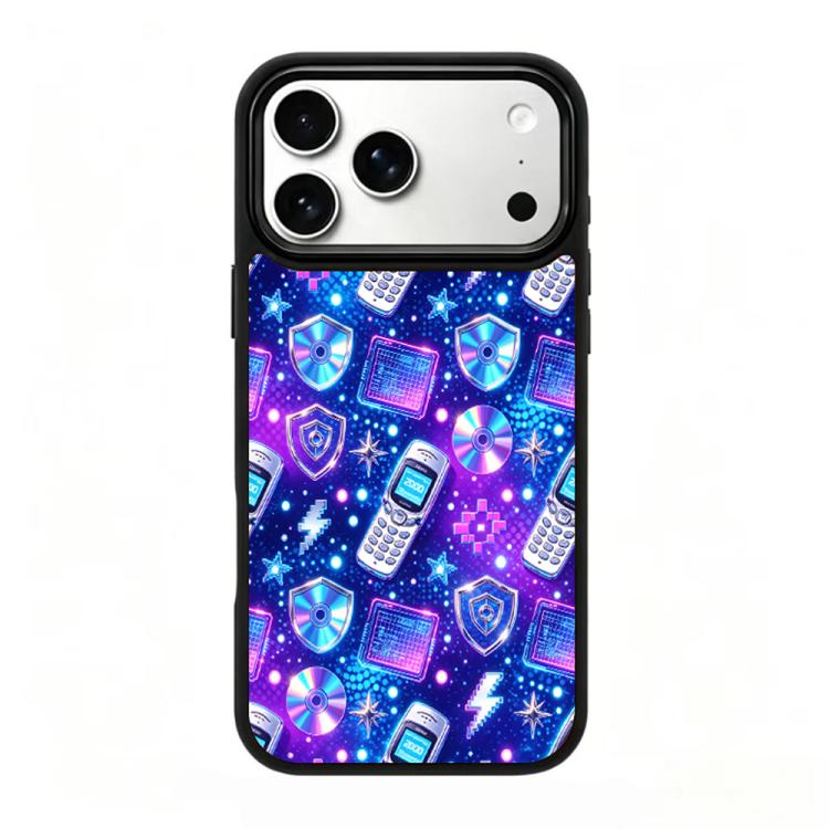 Custodia magnetica in silicone con stampa colorata per iPhone 17 Pro Max