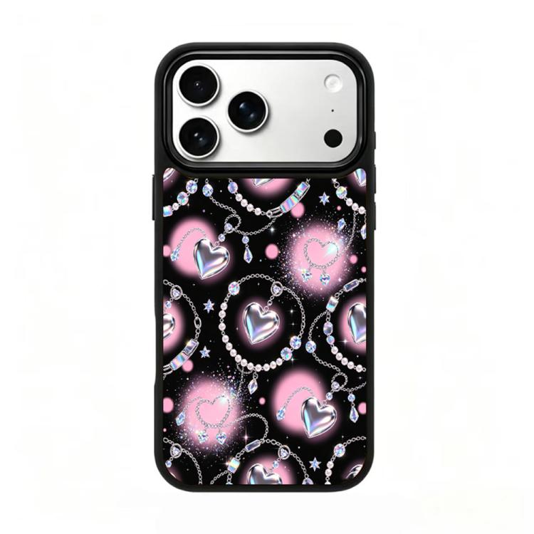 Custodia magnetica in silicone con stampa colorata per iPhone 17 Pro Max
