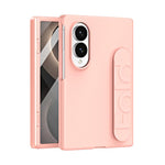 Custodia per telefono con cinturino elastico e cerniera a cerniera, piacevole al tatto, con pellicola integrata., For Galaxy Z Fold8 5G
