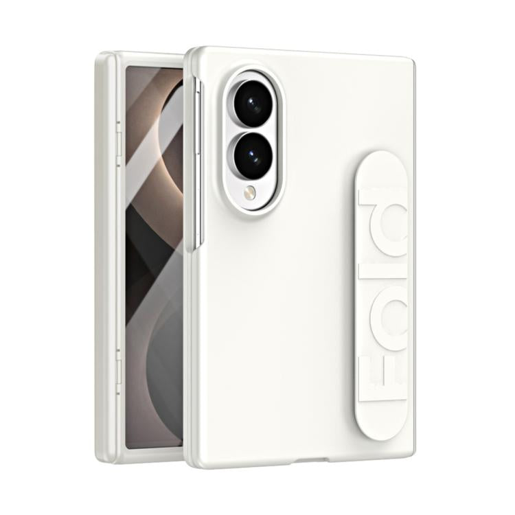 Custodia per telefono con cinturino elastico e cerniera a cerniera, piacevole al tatto, con pellicola integrata., For Galaxy Z Fold8 5G