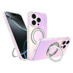 Custodia con anello magnetico a specchio per iPhone 15 Pro Max