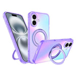Custodia con anello magnetico a specchio per iPhone 15 Pro Max