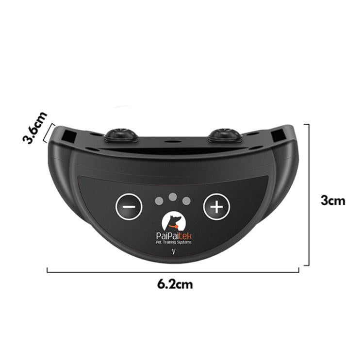 Collare per addestramento cani antiabbaio automatico ricaricabile tramite USB PaiPaitek PD258V, PD258V