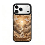 Custodia magnetica in silicone per iPhone 17 Pro Max serie Earth Series