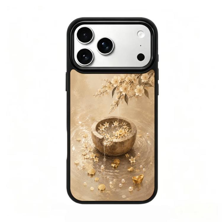 Custodia magnetica in silicone per iPhone 17 Pro Max serie Earth Series