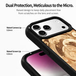 Custodia magnetica in silicone per iPhone 17 Pro Max serie Earth Series