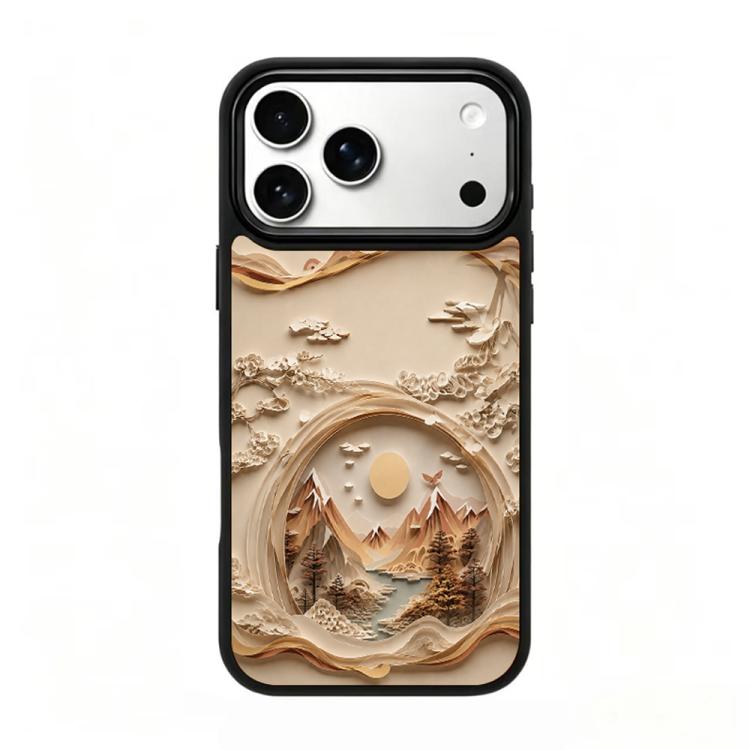 Custodia magnetica in silicone per iPhone 17 Pro Max serie Earth Series