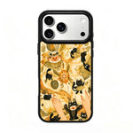 Custodia magnetica in silicone per iPhone 17 Pro Max serie Earth Series