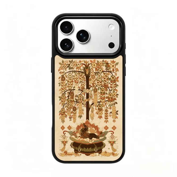 Custodia magnetica in silicone per iPhone 17 Pro Max serie Earth Series