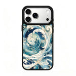Custodia magnetica in silicone con protezione per iPhone 17 Pro Max