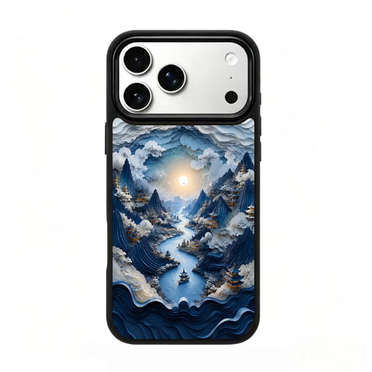 Custodia magnetica in silicone con protezione per iPhone 17 Pro Max