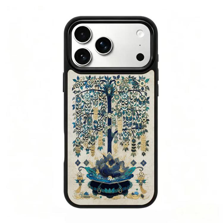 Custodia magnetica in silicone con protezione per iPhone 17 Pro Max