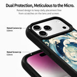 Custodia magnetica in silicone con protezione per iPhone 17 Pro Max