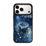 Custodia magnetica in silicone con protezione per iPhone 17 Pro Max