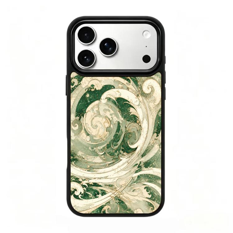 Custodia magnetica in silicone per iPhone 17 Pro Max Wood Series