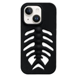 Custodia in silicone a lisca di pesce per iPhone 12-14
