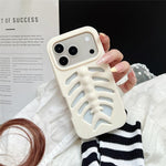 Custodia in silicone a lisca di pesce per iPhone 12-14