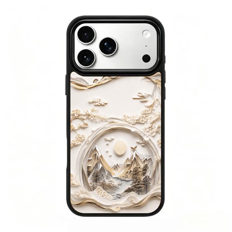 Custodia magnetica in silicone con airbag per iPhone 17 Pro Max