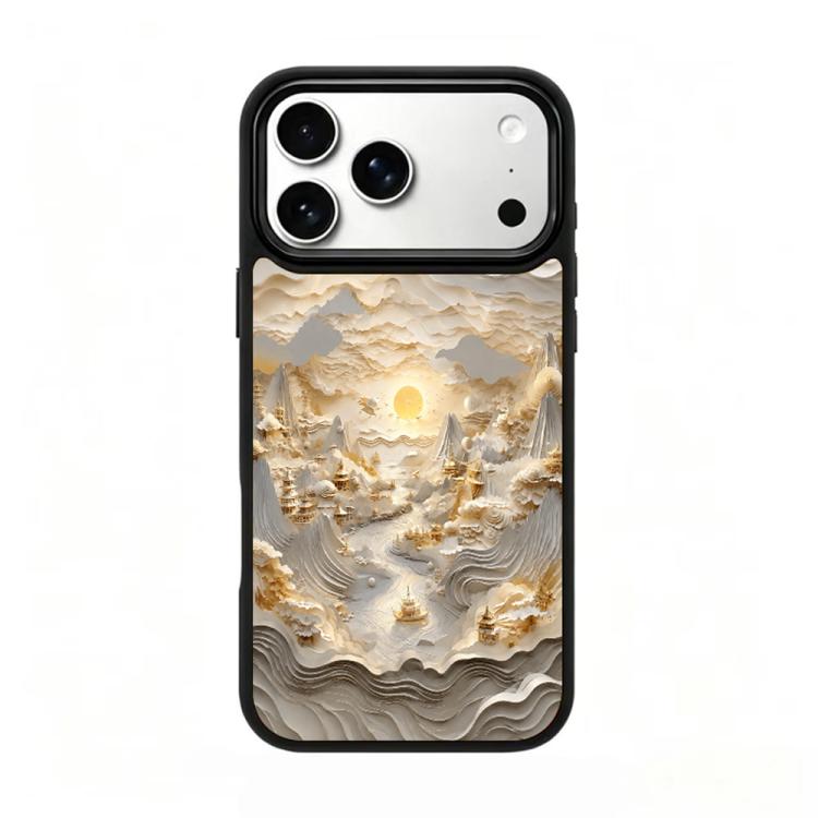 Custodia magnetica in silicone con airbag per iPhone 17 Pro Max