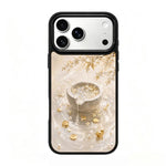 Custodia magnetica in silicone con airbag per iPhone 17 Pro Max