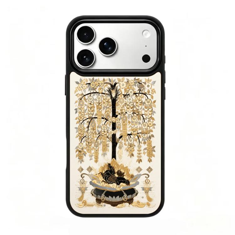 Custodia magnetica in silicone con airbag per iPhone 17 Pro Max