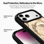 Custodia magnetica in silicone con airbag per iPhone 17 Pro Max