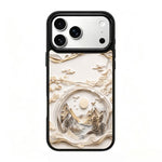 Custodia magnetica in silicone con airbag per iPhone 17 Pro Max