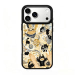Custodia magnetica in silicone con airbag per iPhone 17 Pro Max