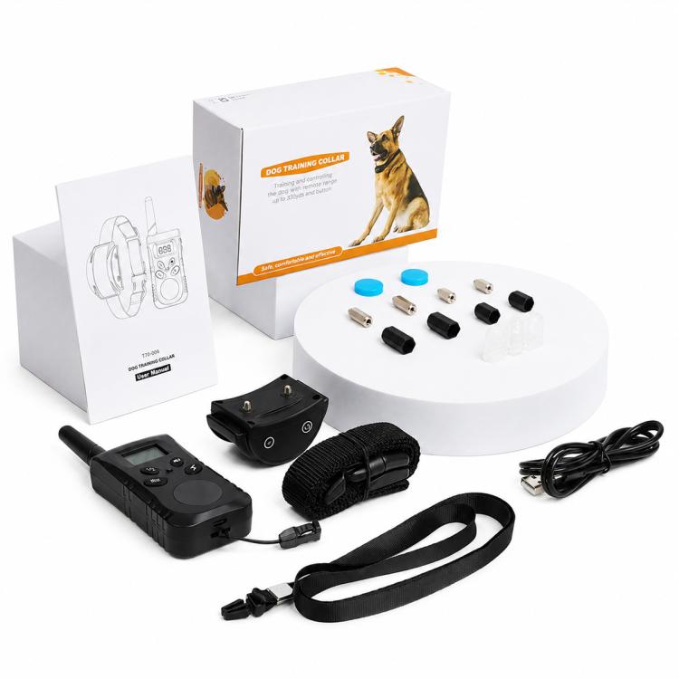 Collare antiabbaio per addestramento cani PaiPaitek PD520S con telecomando., PD520S-1, PD520S-2