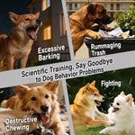 Collare antiabbaio per addestramento cani PaiPaitek PD520S con telecomando., PD520S-1, PD520S-2