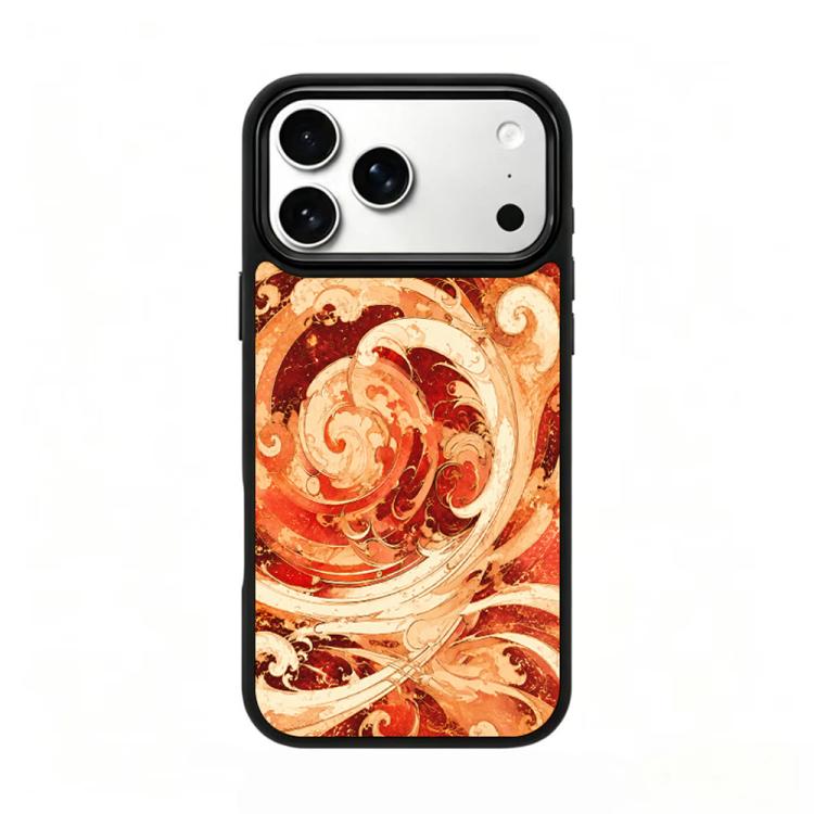 Custodia magnetica in silicone per iPhone 17 Pro Max con protezione airbag