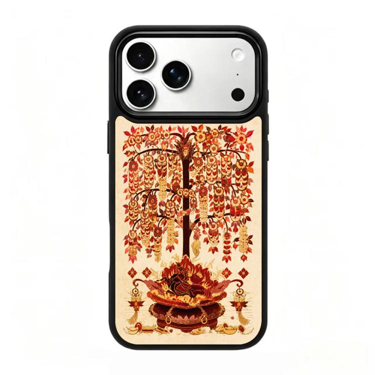 Custodia magnetica in silicone per iPhone 17 Pro Max con protezione airbag