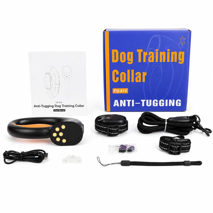 Guinzaglio intelligente anti-strattoni PaiPaitek PD810, dispositivo di addestramento per animali domestici, collare anti-abbaio, PD810