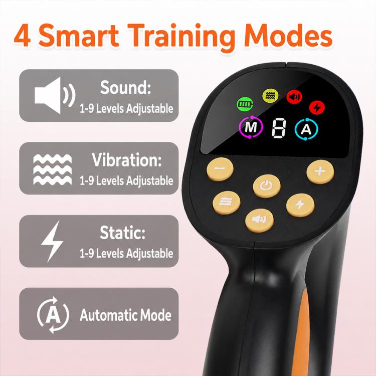 Guinzaglio intelligente anti-strattoni PaiPaitek PD810, dispositivo di addestramento per animali domestici, collare anti-abbaio, PD810