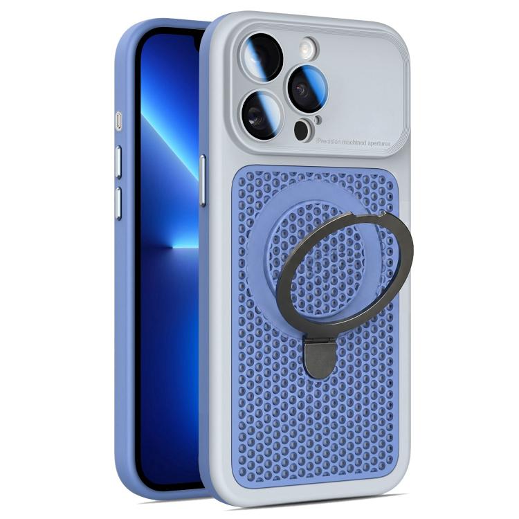 Custodia Armor Shield con rete di raffreddamento e supporto magnetico per iPhone