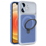 Custodia Armor Shield con rete di raffreddamento e supporto magnetico per iPhone