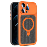 Custodia Armor Shield con rete di raffreddamento e supporto magnetico per iPhone